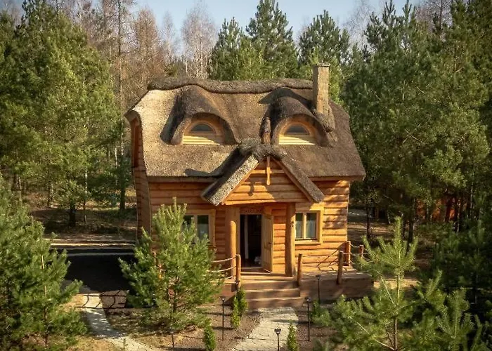 Lantställe Pod Kogutem I Sowa - Bio Wioska Z Domkami Premium W Goralskim Stylu Vip Postołowo