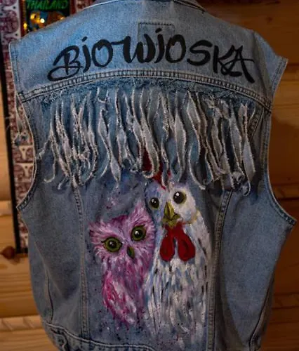 Pod Kogutem I Sowa - Bio Wioska Z Domkami Premium W Goralskim Stylu Vip Lantställe Postołowo