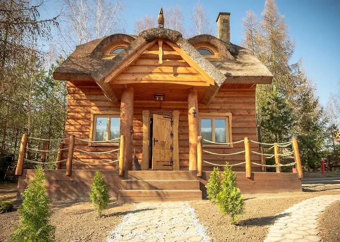 Pod Kogutem I Sowa - Bio Wioska Z Domkami Premium W Goralskim Stylu Vip Lantställe