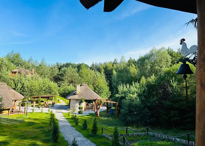 Pod Kogutem I Sowa - Bio Wioska Z Domkami Premium W Goralskim Stylu Vip * Postołowo