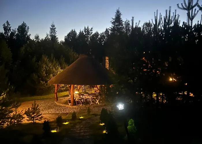 Pod Kogutem I Sowa - Bio Wioska Z Domkami Premium W Goralskim Stylu Vip Lantställe