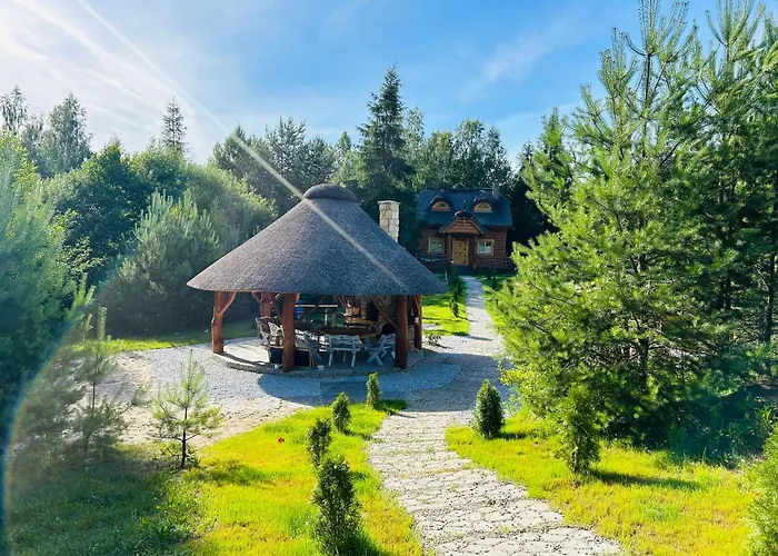 Lantställe Pod Kogutem I Sowa - Bio Wioska Z Domkami Premium W Goralskim Stylu Vip Postołowo