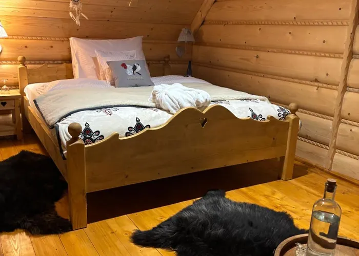 Pod Kogutem I Sowa - Bio Wioska Z Domkami Premium W Goralskim Stylu Vip Lantställe