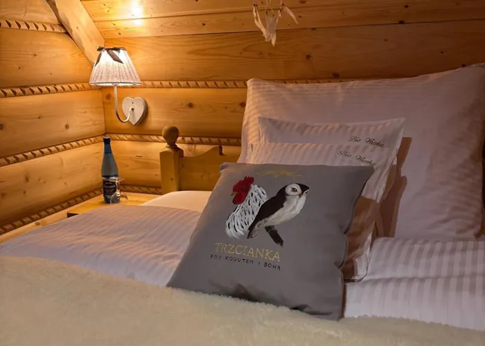 Lantställe Pod Kogutem I Sowa - Bio Wioska Z Domkami Premium W Goralskim Stylu Vip