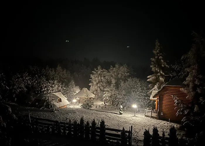 Pod Kogutem I Sowa - Bio Wioska Z Domkami Premium W Goralskim Stylu Vip *